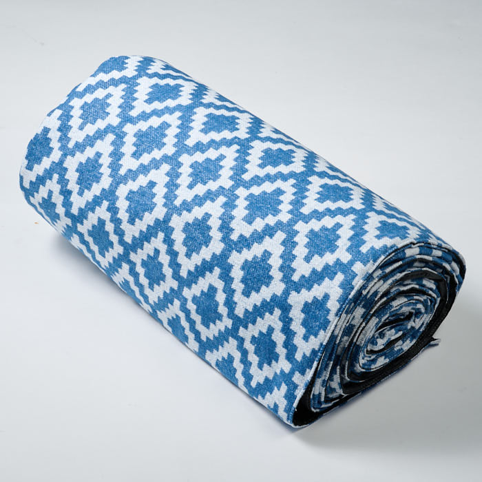 Maypole Travel Rug Billabong Cotton Waterproof Travel Blanket Jacquard – Creswick Wool